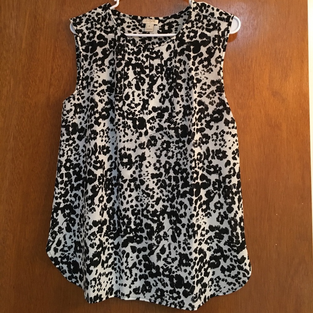 Jcrew sleeveless blouse‎